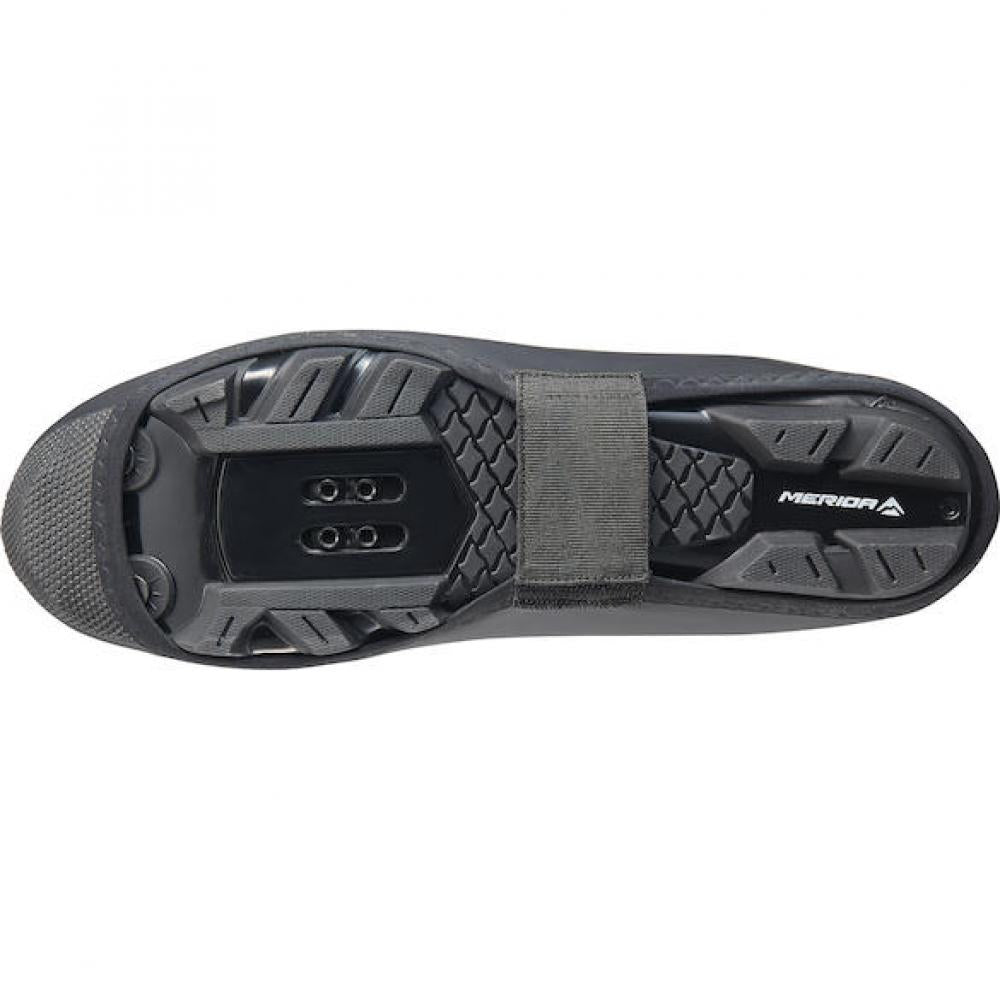 Merida Überschuhe Regen L/41-42 Schwarz - wasserdichter Überschuh mit perfekter Passform