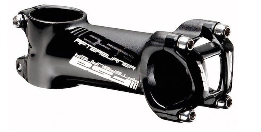 FSA Afterburner Vorbau -12° 31,8 x 110 mm Schwarz - Leichter Mountainbike-Vorbau mit einstellbarem Winkel