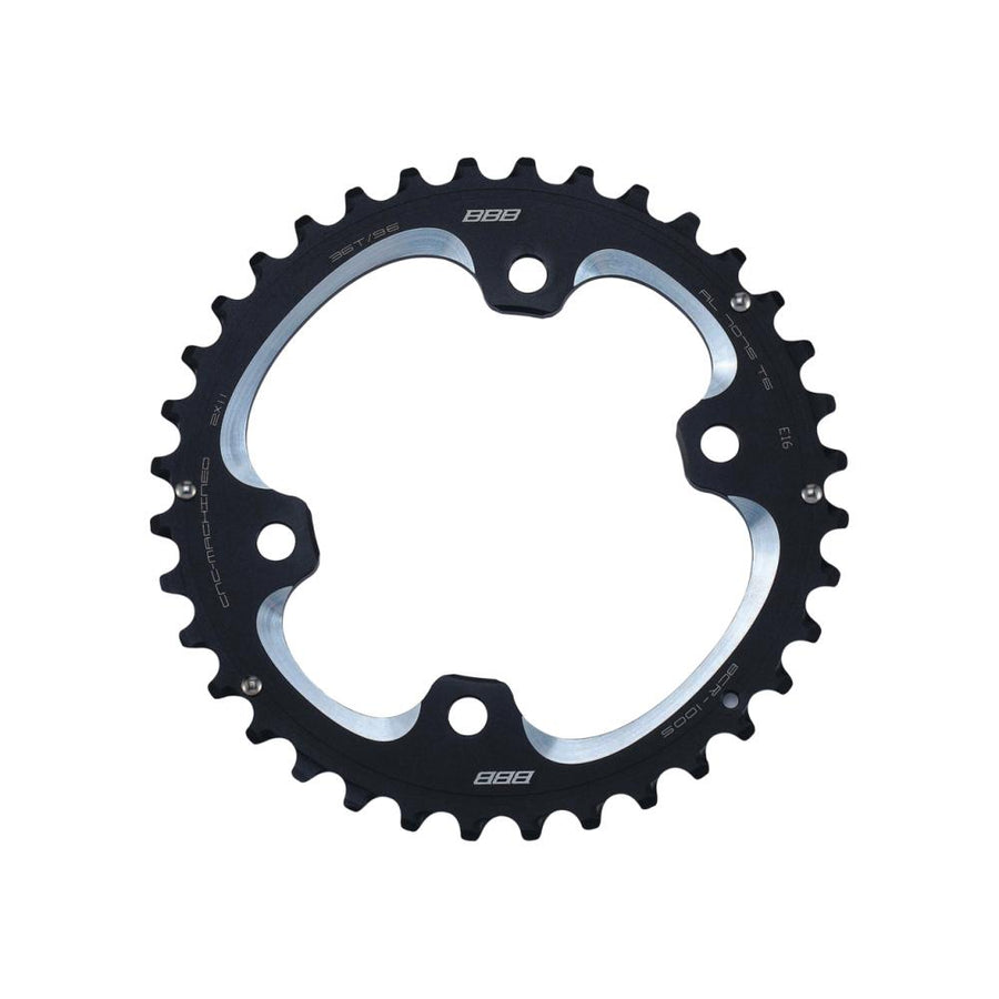 BBB Cycling BBB Kettenblatt MTBGear shimano XT 36T/96mm schwarz - präziser Antrieb aktueller Stand der Technik