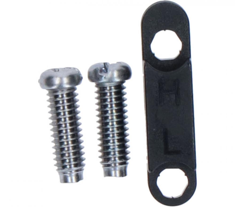 SHIMANO Einstellschrauben für RD-M770 M4 x 14,5 mm inkl. Gegenplatte - 14,, 5 mm
