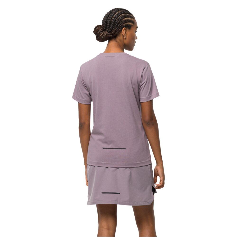 Jack Wolfskin Bike Commute T W Synthetic Fiber T-Shirt Shortsleeve Quail Größe L