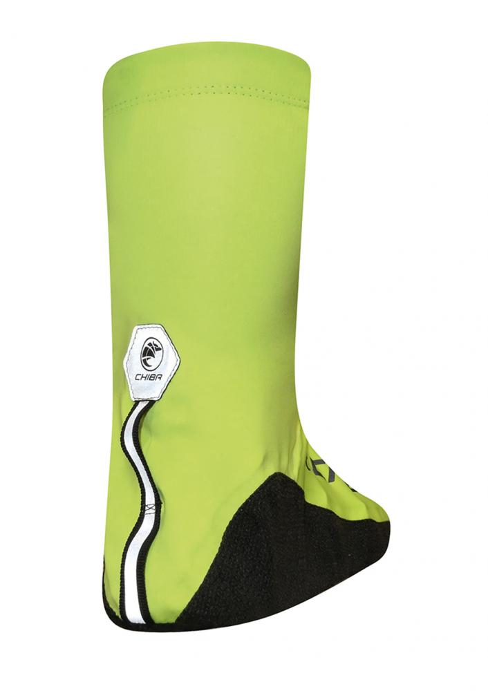 CHIBA Softshell Überschuh - neongelb, wasserdicht, winddicht, M