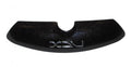 Schwarze SR-Suntour NCX Scheinwerfer Sockelblende für Fahrrad Gabelbrücke.