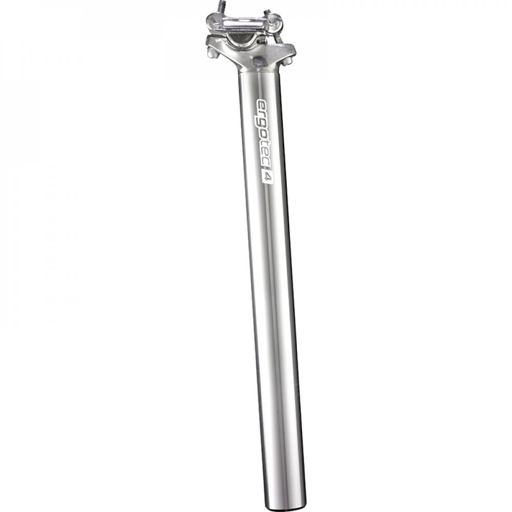 Ergotec Patentsattelstütze Atar 2, silber, Ø31,6mm, L350mm für Fahrräder.