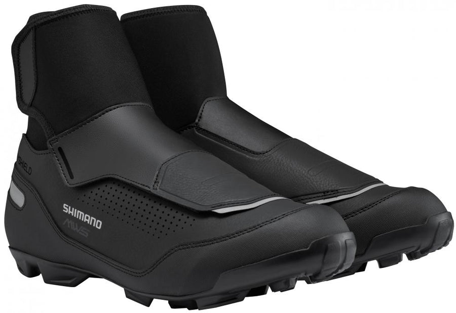 SHIMANO Fahrradschuhe MW502 Herren/Damen MTB SPD Größe 48 Schwarz - Winter-Radschuhe