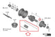 SHIMANO Flachkabel mit Schrumpfschlauch und Kabelbinder f.FH-U6060 - Zubehör für FH-U6060 Naben