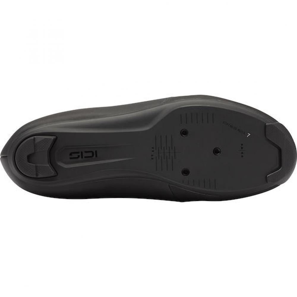 Sidi ROAD NUBES black/black 45 Schwarz - winterfester Rennrad-Schuh mit R2CC-Sohle
