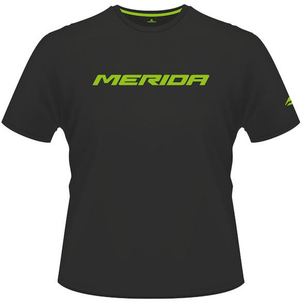 Merida T-Shirt SIGNATURE Edition Herren M Schwarz - 100 % Baumwolle