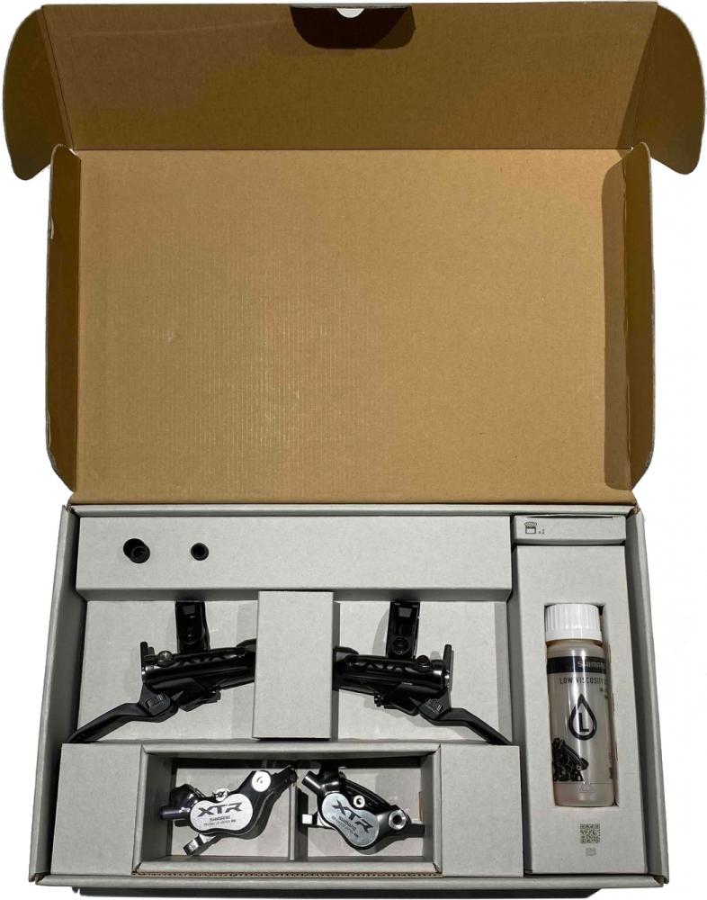 SHIMANO Scheibenbrems-Upgrade-Kit SHIMANO XTR BL-M9220+BR-M9220 brake