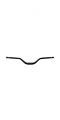 Schwarzer Ergotec Riser Bar 70 MTB-Lenker aus Alu, 780 mm breit, 70 mm Rise, Safety Level 6 für E-Bikes.