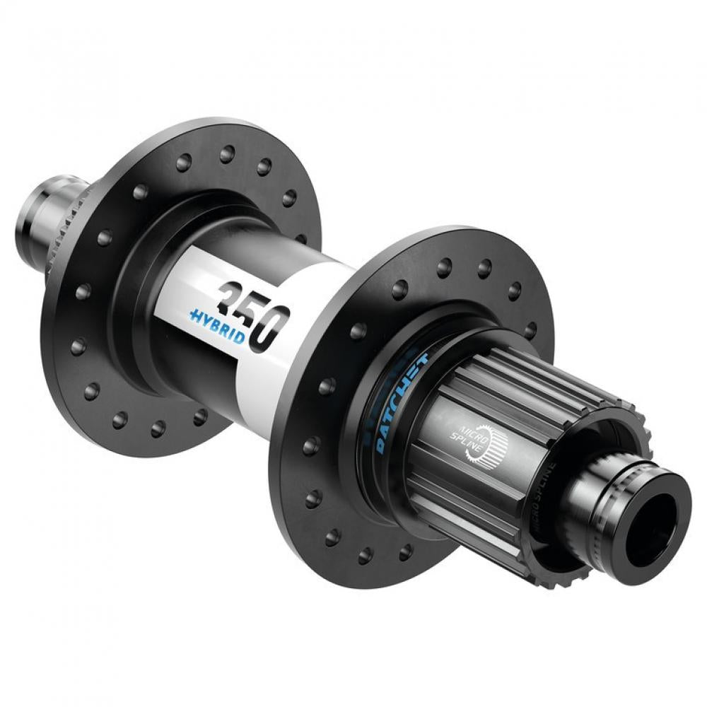 DT Swiss Nabe MTB Hybrid HR 350 32 Loch Schwarz - robuste eMTB Hinterradnabe