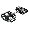 Tatze Two-Face MTB Hybrid Pedale  Robuste Kombipedale mit 14 austauschbaren Pins, Cr-Mo-Achse, CNC-gefrästem Aluminiumkörper, ideal für MTB und Trail-Einsätze
