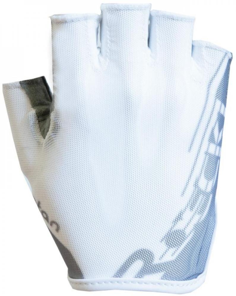 Roeckl Sports Fahrradhandschuh Ilova weiß silber Größe 11