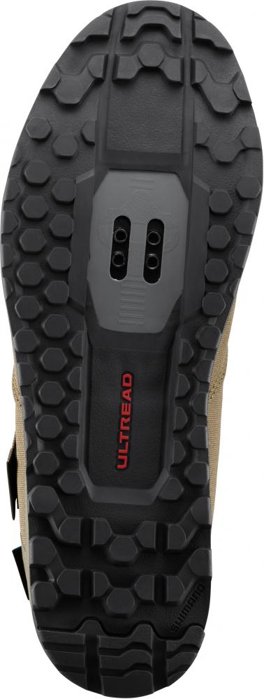 SHIMANO Fahrradschuhe GE500 MTB SPD Herren/Damen Größe 45 Beige