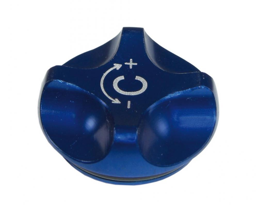 Einstellknopf SR Suntour für Druckstufe für SF10 Durolux RCA blau