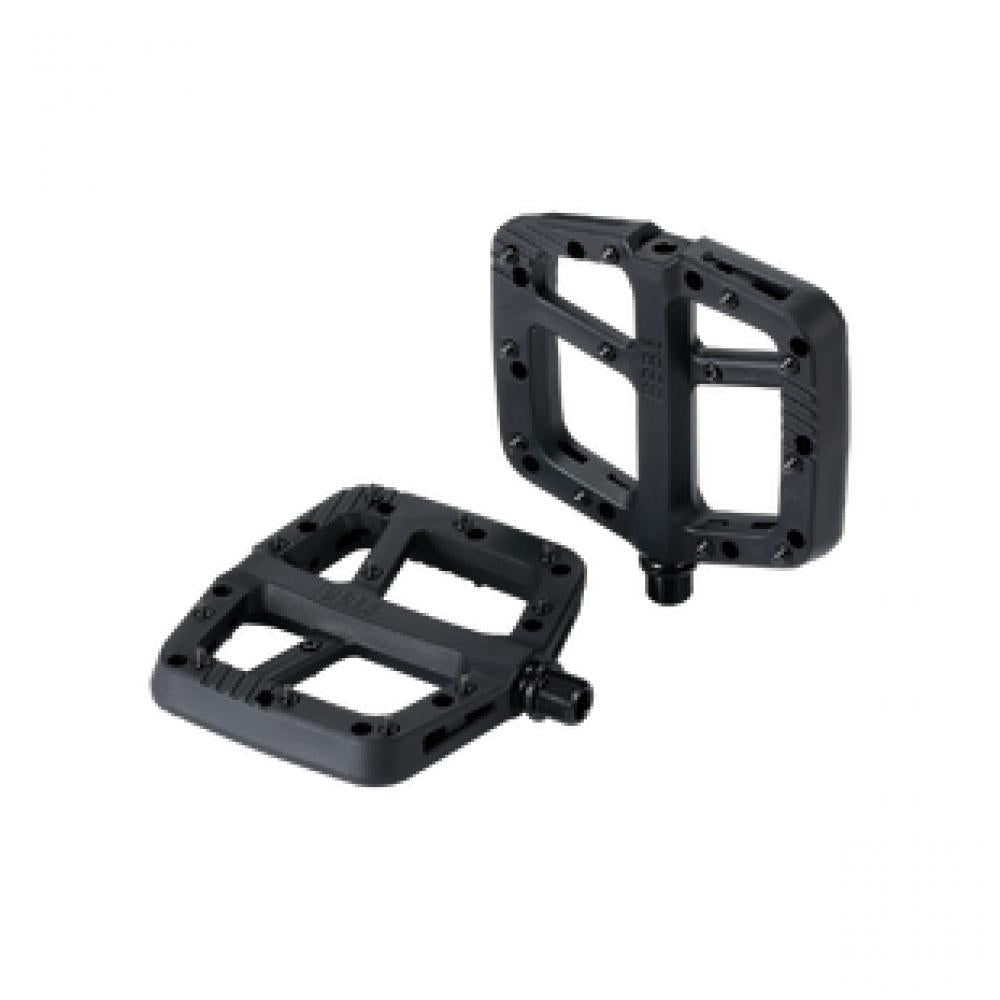 BBB Cycling Pedale Decoder 100 x 110mm 100 matt - griffige Flat-Pedale für volle Kontrolle
