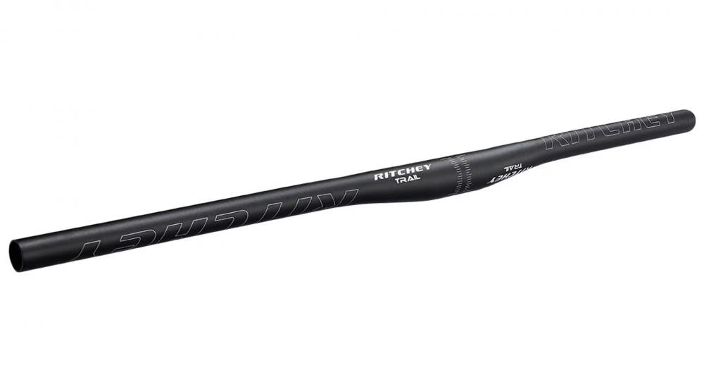 Ritchey TRAIL 2X Flachlenker 31.8 mm, 780 mm, Aluminium, 5 mm Rise, 9° Backsweep, 2° Upsweep, für MTB & Trail, schwarz, leicht & stabil für präzise Kontrolle