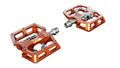 Tatze CONTACT COMBI Hybridpedal orange, MTB Flat- und Klickseite.