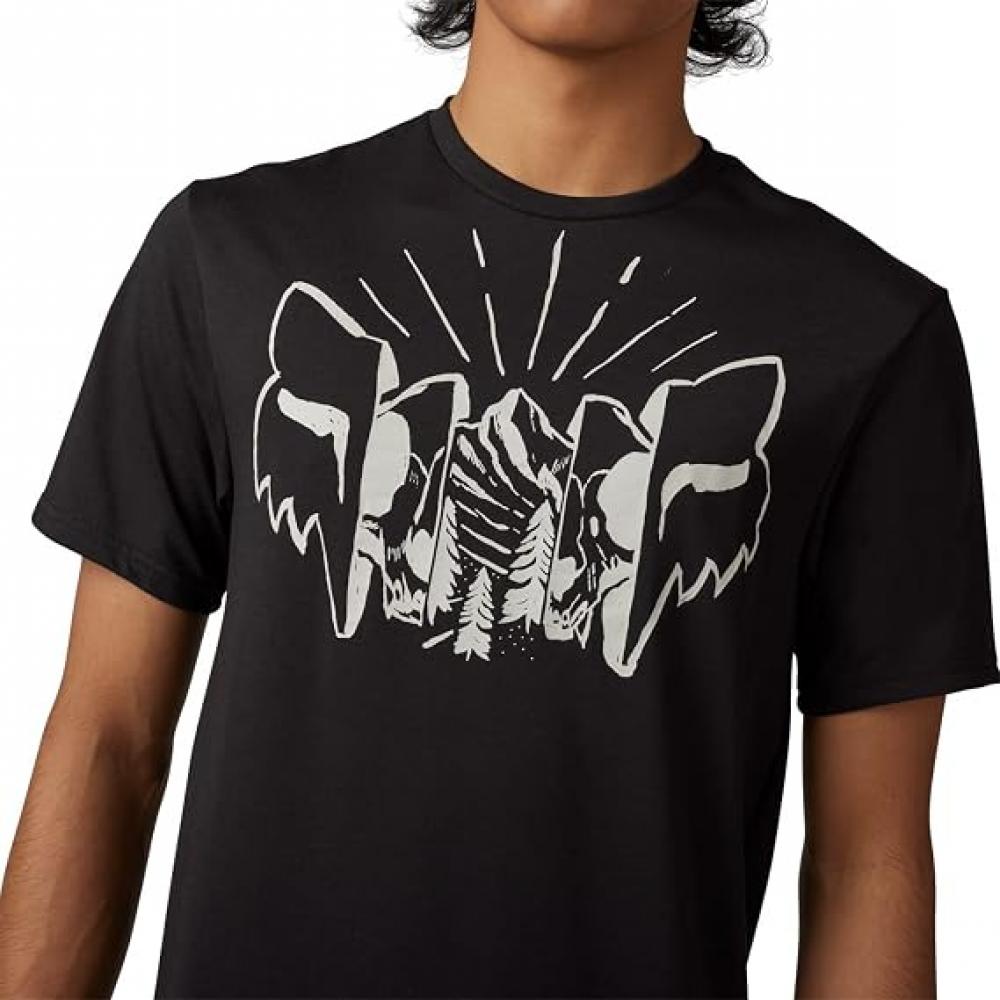 FOX The Format Tech Herren-Funktionsshirt 2XL Schwarz