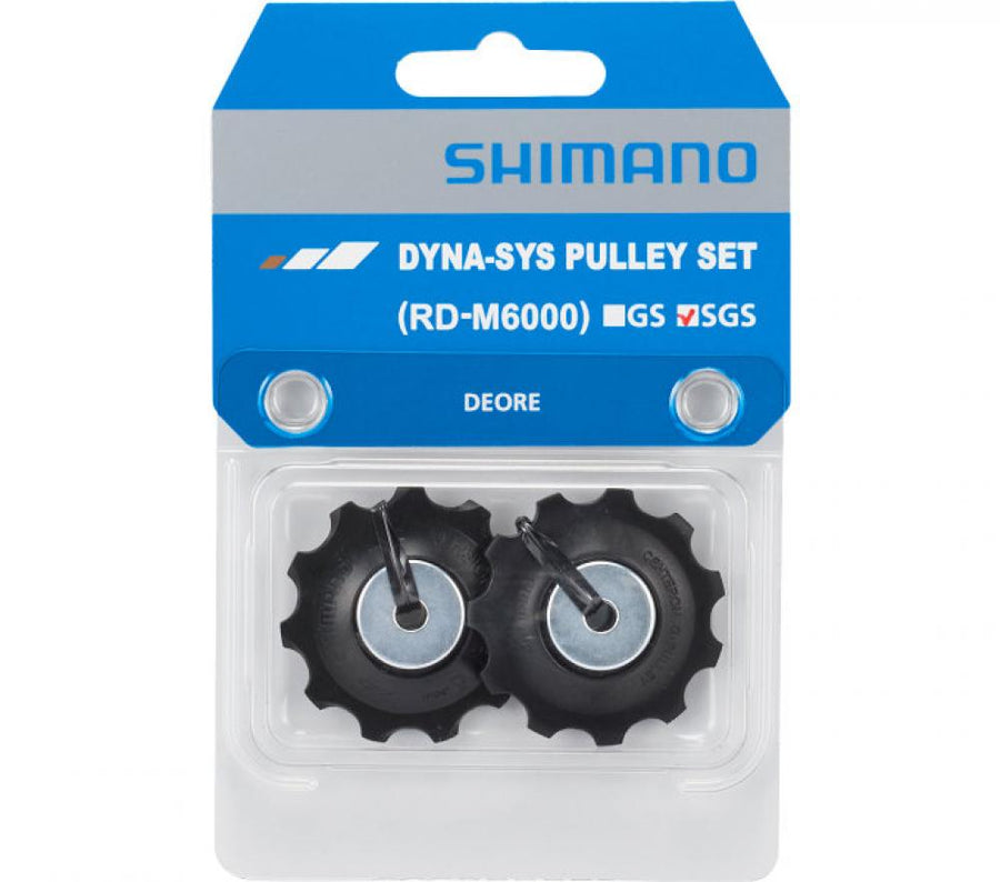 SHIMANO Schaltrollensatz DEORE RD-M6000-SGS Schaltrollensatz - für DEORE 10-fach Schaltwerk