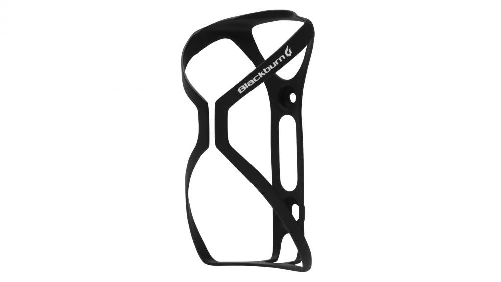 Blackburn Cinch Carbon Cage Flaschenhalter, 16 g, UD-Carbon, Gloss Black, sicherer Halt, für Rennrad und Mountainbike