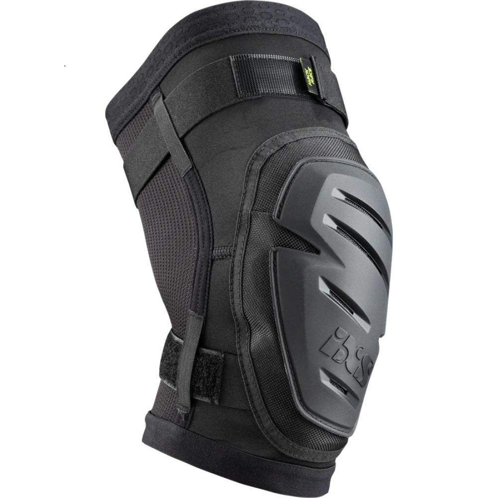 IXS Sports Division iXS Hack EVO Race knee guard XL black - leichter Knieprotektor mit Hartschale
