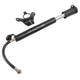 M-WAVE Flexi Tube Minipumpe Aluminium 190mm Leichtgewicht mit Flexschlauch für AV DV FV Ventile bis 6 bar