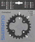 SHIMANO Kettenblatt DEORE FC-M590/FC-M591 26 Zähne - präziser Antrieb für MTB-Schaltungen