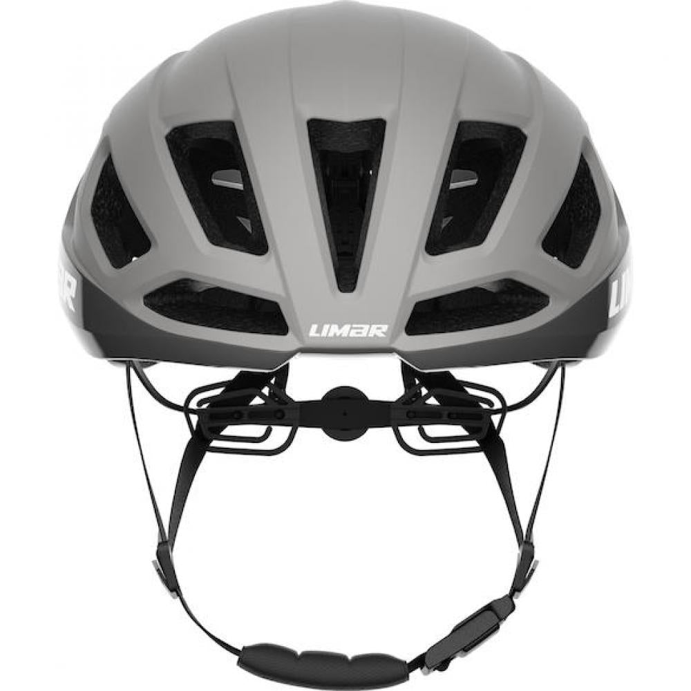 Limar Air Atlas Matt Gray L Grau - aerodynamischer High-End-Rennradhelm