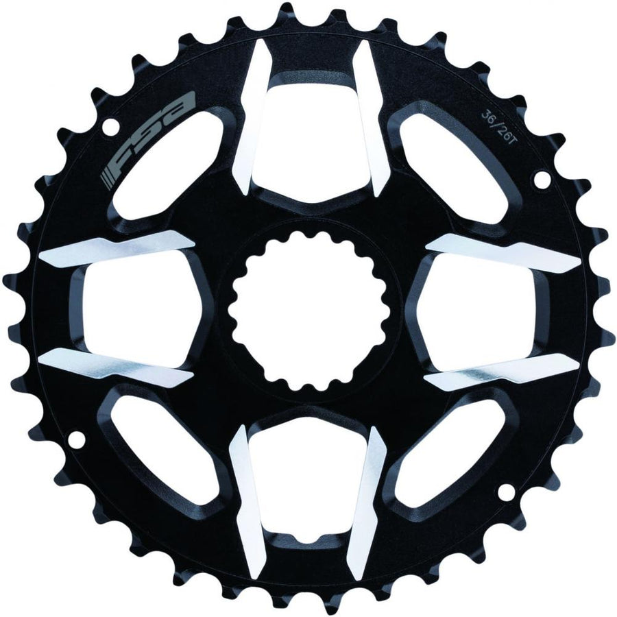 FSA Kettenblatt MTB K-Force Direct Mount Modular 36 T Schwarz - Leicht & Präzise