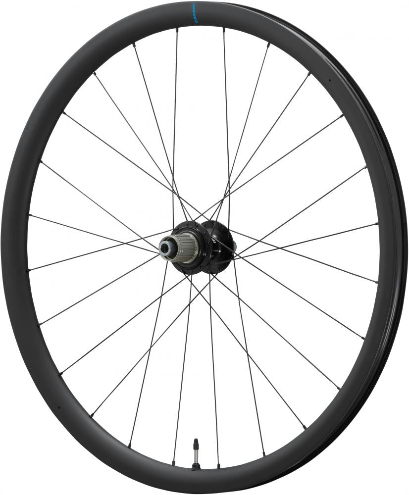 SHIMANO Laufradsatz GRX WH-RX880 700C HG Laufradsatz 24 Loch Center-Lock 100x12 mm