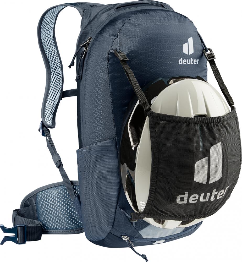 Deuter Race 12 Fahrradrucksack 12L Schwarz - Leichter Rucksack mit Airstripes für Radfahrer