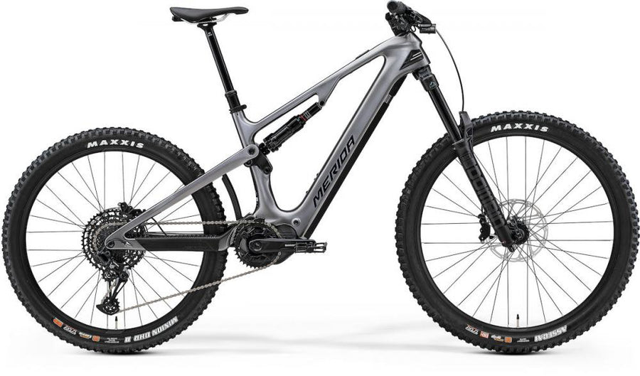 Merida eONE-SIXTY 6000 III1 S (41.5) gunmetal/schwarz - leistungsstarkes E-MTB für anspruchsvolle Trails