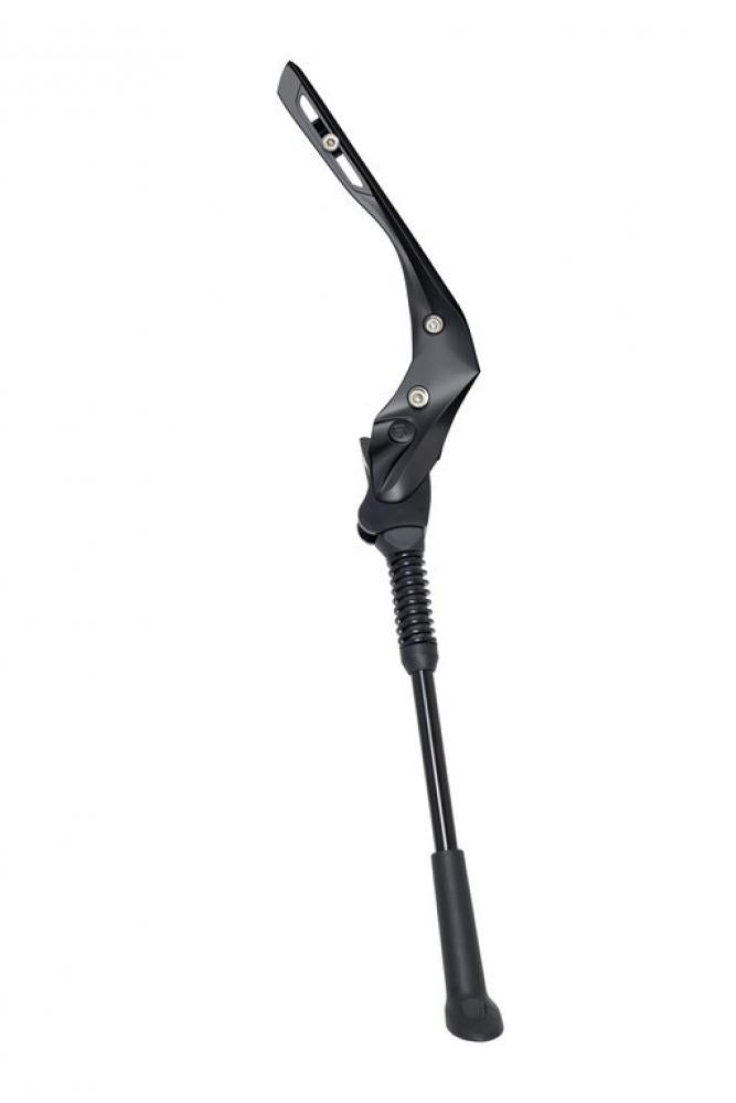 Hebie Hinterbauständer Fox uni schwarz verstellbar für 26 bis 28 Zoll Fahrräder.