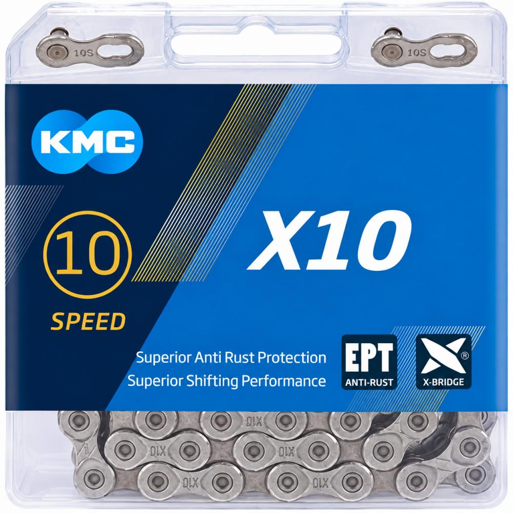 KMC X10 EPT Kette 10-fach 114 Glieder mit MissingLink