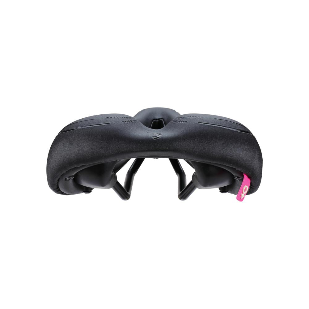 BBB Cycling BBB Sattel LadySport CrMo 162mm schwarz - komfortabler Damensattel für sportliche Sitzposition