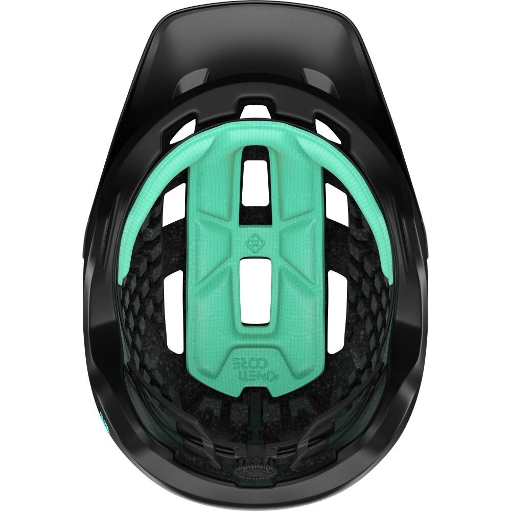 LAZER Helm Coyote KinetiCore MTB Matte Black XL - sicherer Trail-Helm mit Top-Belüftung