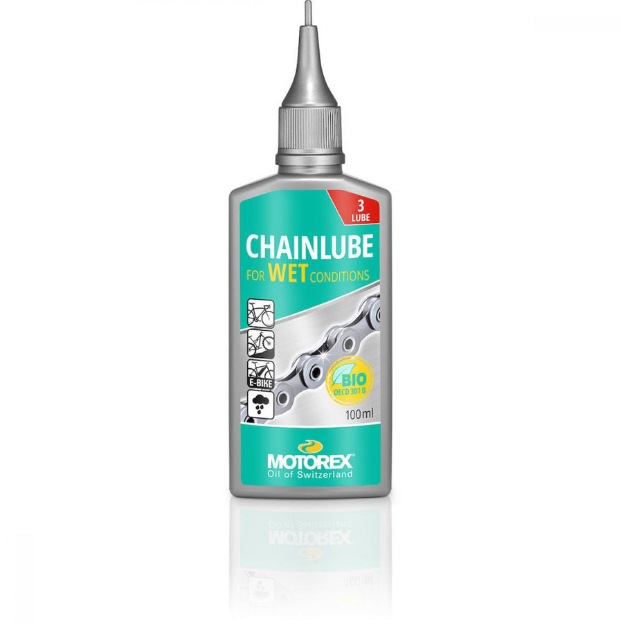 Motorex CHAINLUBE WET Conditions Kettenöl l weis - langlebiger Kettenschutz bei Nässe