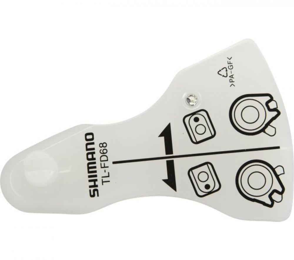 SHIMANO TL-FD68 Einstellehre für Umwerfer - präzise Justage der Schaltperformance