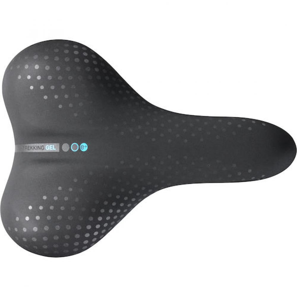 Selle San Marco Sattel Trekking Gel 196 x 265 mm Schwarz - komfortabler Trekking-Sattel