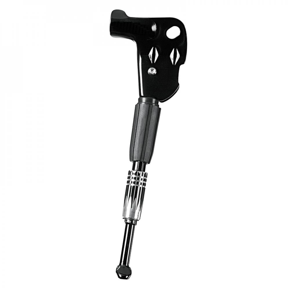 Ergotec Liliput Hinterbau-Seitenständer schwarz, verstellbar, Achsmontage für 16-20 Zoll Kinder- & Falträder.