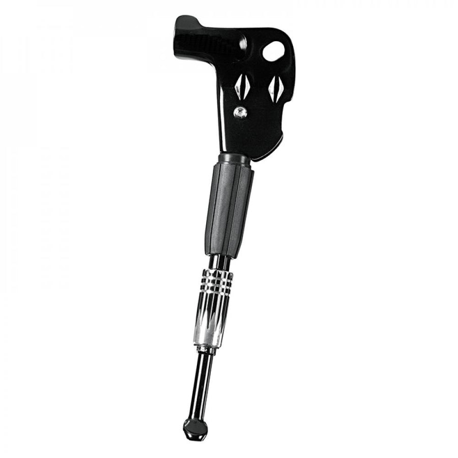 Ergotec Liliput Hinterbau-Seitenständer schwarz, verstellbar, Achsmontage für 16-20 Zoll Kinder- & Falträder.