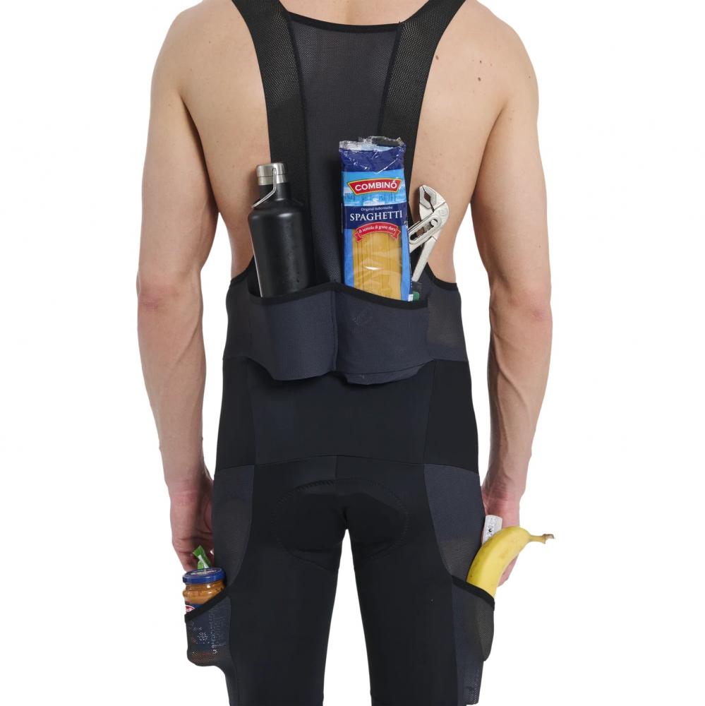 ION MTB In-Bibshorts Cargo Men 30/S - Atmungsaktive MTB Innenhose mit Sitzpolster - Bekleidung