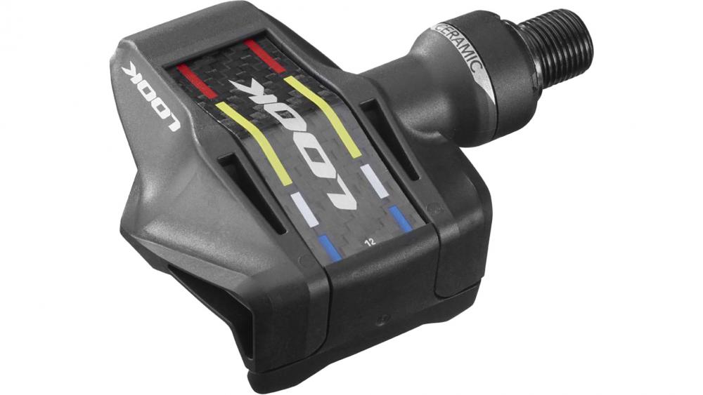 Look Kéo Blade Ceramic Rennrad Klickpedale, Carbon Körper, Keramiklager, 705 mm² Fläche, 12 Nm, Schwarz