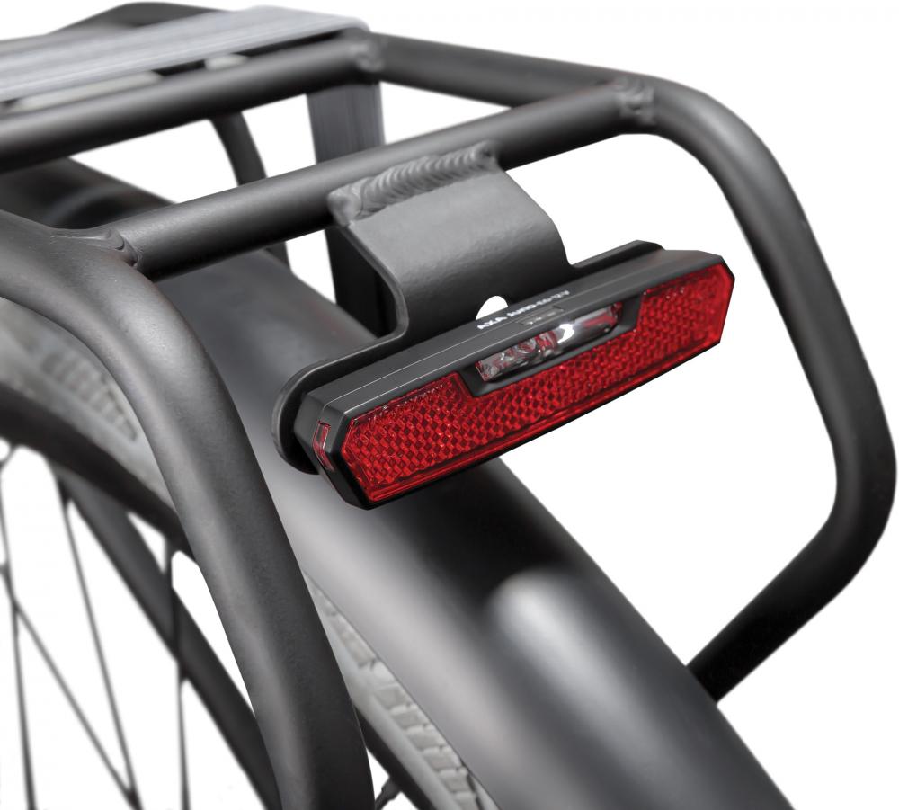AXA Rücklicht Juno E-Bike 50 - LED Rücklicht für E-Bikes mit Standlichtfunktion