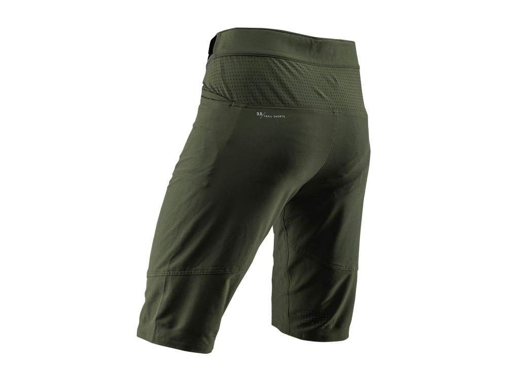 Leatt MTB Trail 3.0 Shorts w/ Chamois, Spinach -2024, L