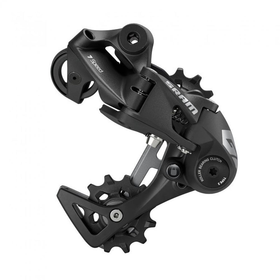 SRAM Schaltwerk GX DH 7-fach, schwarz, Medium Käfig - präzise Downhill-Schaltperformance