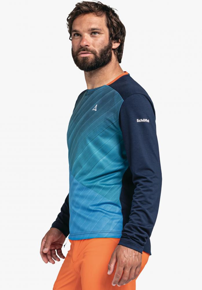 Schöffel Longsleeve Altitude M blau Größe 52