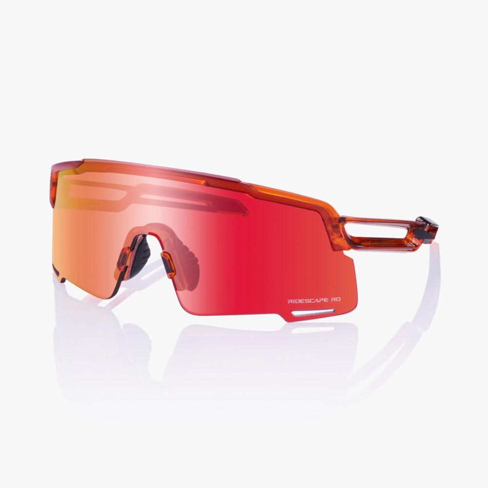 SHIMANO BRILLE EQUINOX 5 RIDESCAPE ROAD Größe M ORANGE - maximale Sicht und Tragekomfort