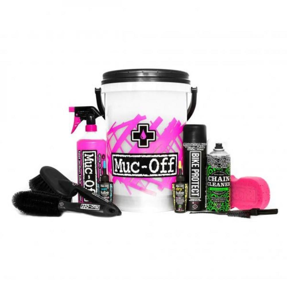 Muc-Off Bucket Kit Fahrrad-Reinigungsset mit Filth Filter - Professionelle Pflege im robusten Eimer